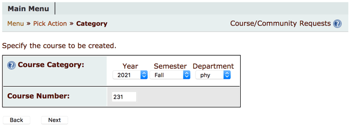 Designate MSU Course Code